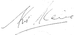 Autogramm Kip Keino